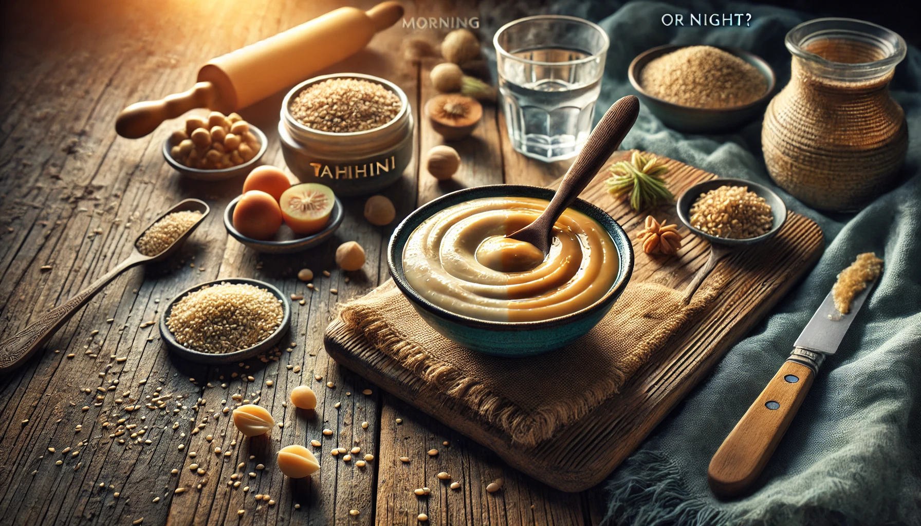 Morning or Night? The Best Time to Eat Tahini for a Happy Stomach, According to Science